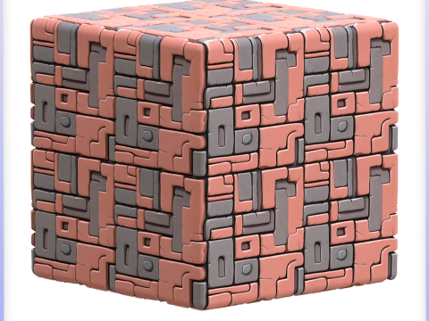 Stylized Wall Seamless Texture CG Texturen