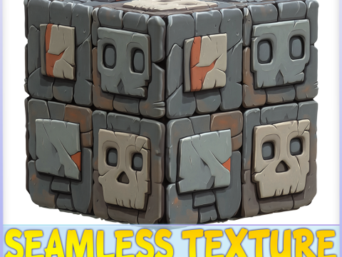 Stylized Wall Seamless Texture CG Textures