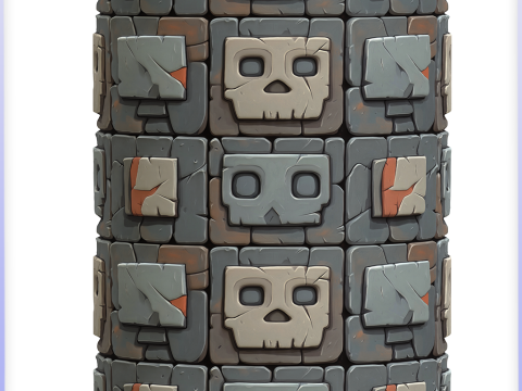 Stylized Wall Seamless Texture CG Textures