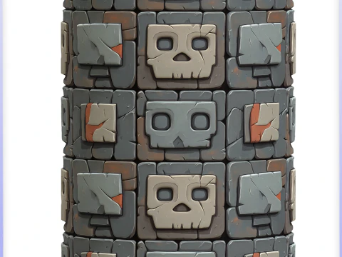 Stylized Wall Seamless Texture CG Textures