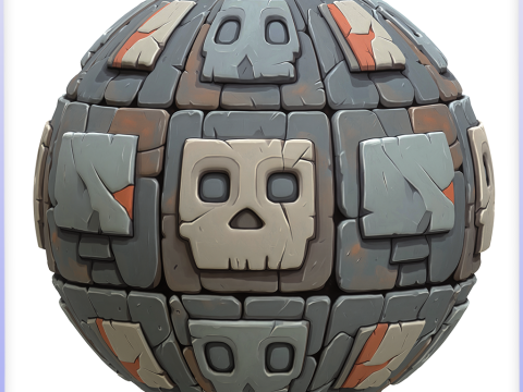 Stylized Wall Seamless Texture CG Textures