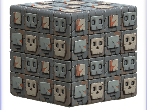 Stylized Wall Seamless Texture CG Textures