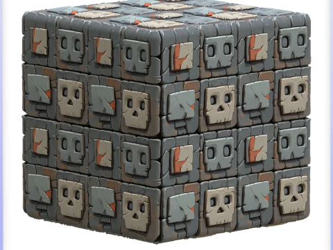 Stylized Wall Seamless Texture CG Textures