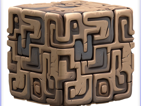 Stylized Wall Seamless Texture CG 텍스쳐