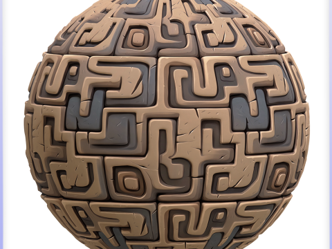 Stylized Wall Seamless Texture CG 텍스쳐