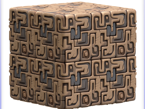 Stylized Wall Seamless Texture CG 텍스쳐