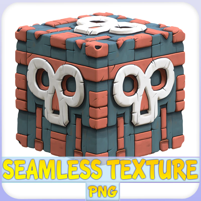 Stylized Wall Seamless Texture CG Textures .c4d .max .obj .3ds .fbx .stl .blend 