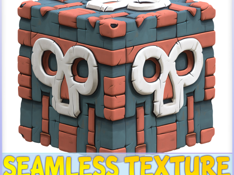 Stylized Wall Seamless Texture CG Texturen