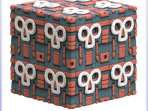 Stylized Wall Seamless Texture CG Textures