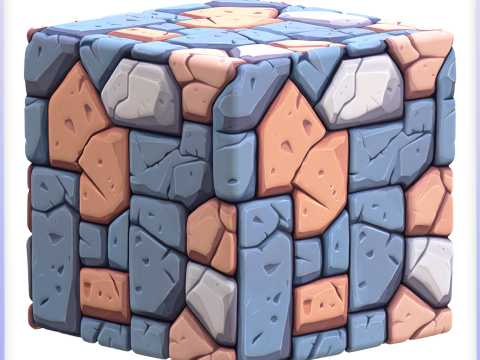 Stylized Wall Seamless Texture CG Текстури