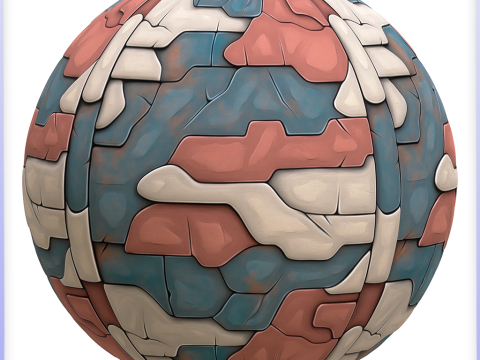 Stylized Wall Seamless Texture CG Texturen