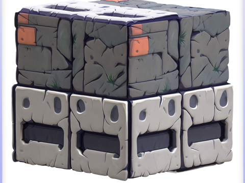 Stylized Wall Seamless Texture CG 纹理