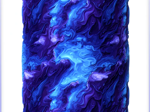 Stylized Water Seamless Texture CG Textures