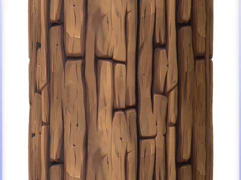 Stylized Wood Seamless Texture CG 텍스쳐