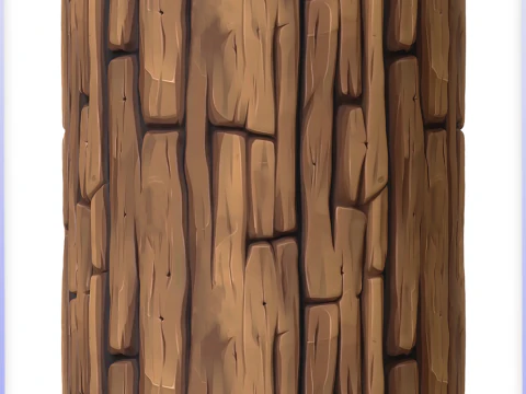 Stylized Wood Seamless Texture CG Textures