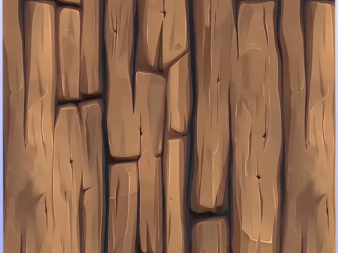 Stylized Wood Seamless Texture CG Textures