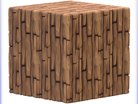 Stylized Wood Seamless Texture CG 텍스쳐