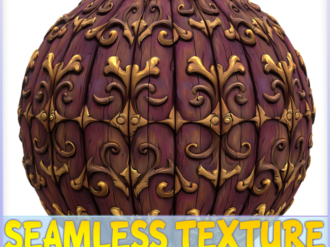 Stylized Wood Seamless Texture CG Текстуры