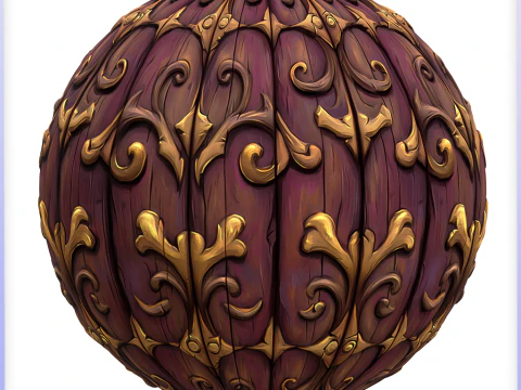 Stylized Wood Seamless Texture CG Textures