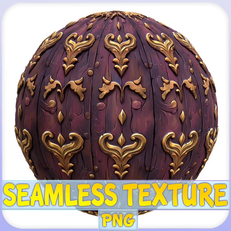 Stylized Wood Seamless Texture CG Textures .c4d .max .obj .3ds .fbx .stl .blend 