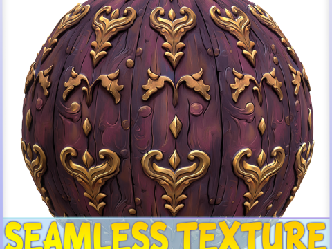 Stylized Wood Seamless Texture CG Textures