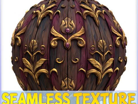 Textura sem costura de madeira estilizada Texturas CG