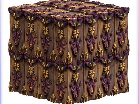 Stylized Wood Seamless Texture CG Textures