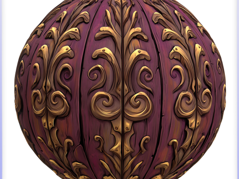 Stylized Wood Seamless Texture CG Textures