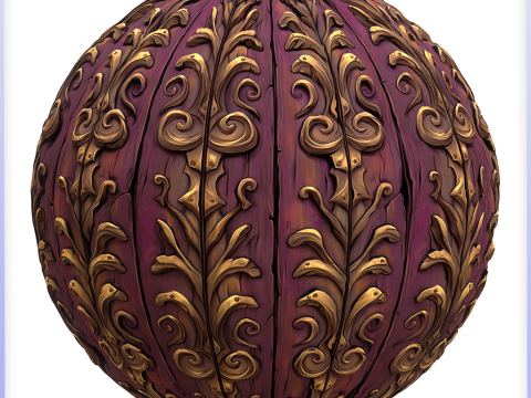Stylized Wood Seamless Texture CG Textures