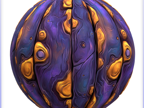 Stylized Wood Seamless Texture CG टेक्स्चर्स