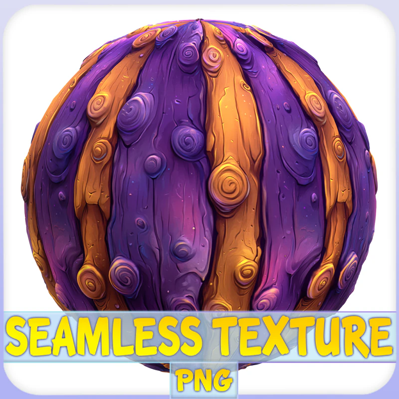 Stylized Wood Seamless Texture CG Textures .c4d .max .obj .3ds .fbx .stl .blend