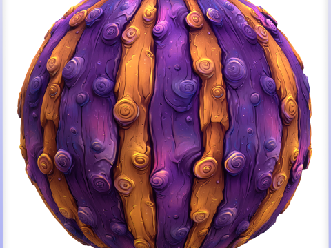 Stylized Wood Seamless Texture CG 텍스쳐