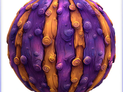 Stylized Wood Seamless Texture CG Textures