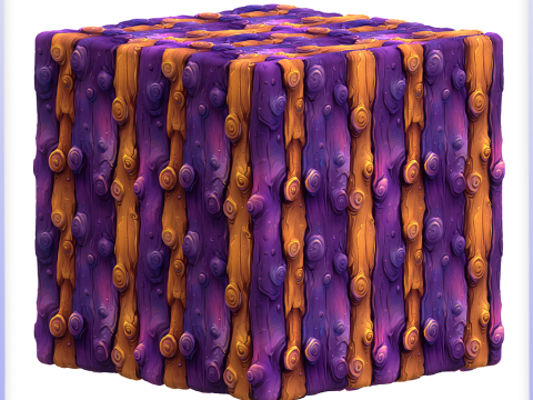 Stylized Wood Seamless Texture CG 텍스쳐