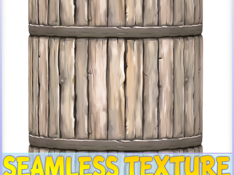 Stylized Wood Seamless Texture CG Dokuları