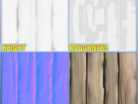 Stylized Wood Seamless Texture CG Textures