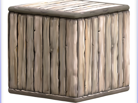 Stylized Wood Seamless Texture CG Текстури