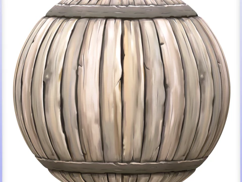 Stylized Wood Seamless Texture CG Textures