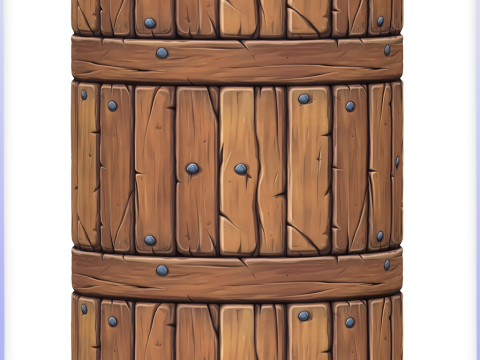 Stylized Wood Seamless Texture CG Текстури