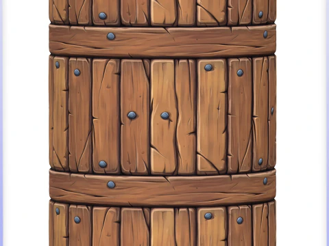 Stylized Wood Seamless Texture CG Textures