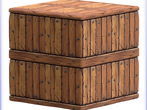 Stylized Wood Seamless Texture CG Текстури