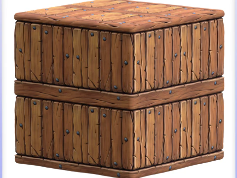 Stylized Wood Seamless Texture CG Textures