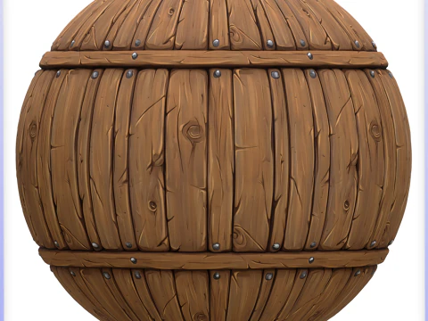 Stylized Wood Seamless Texture CG Textures