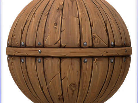 Stylized Wood Seamless Texture CG Textures