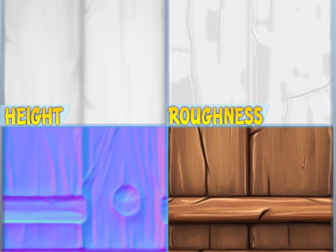 Stylized Wood Seamless Texture Texturas CG