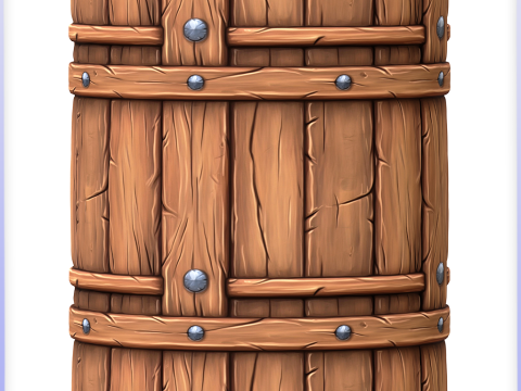 Stylized Wood Seamless Texture Texturas CG