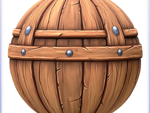 Stylized Wood Seamless Texture CG Textures