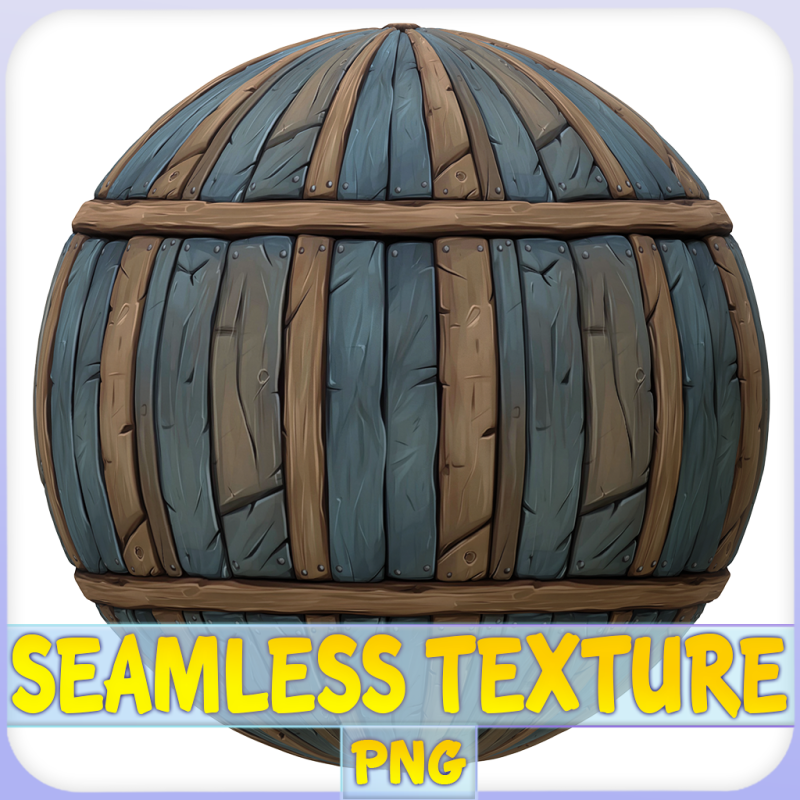Stylized Wood Seamless Texture CG テクスチャ .c4d .max .obj .3ds .fbx .stl .blend 