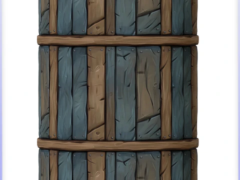 Stylized Wood Seamless Texture CG Textures