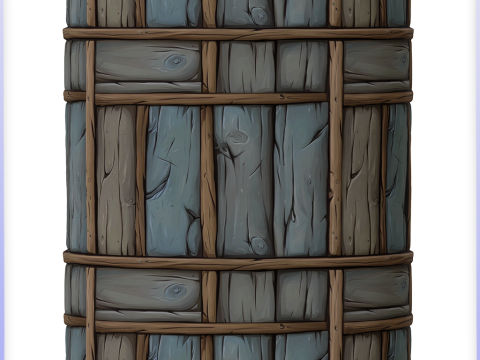 Stylized Wood Seamless Texture CG Textures